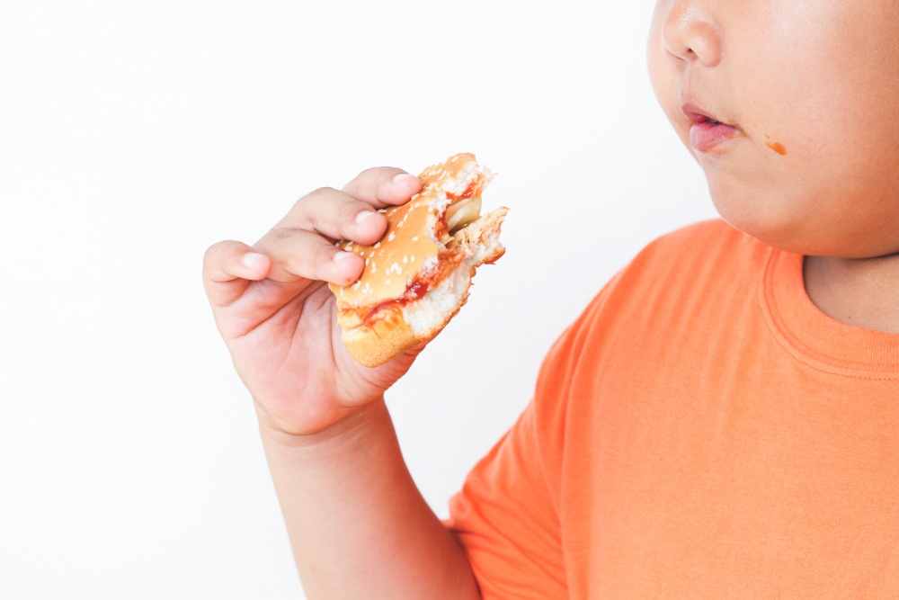 Picture of obese kid